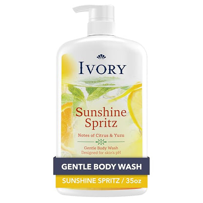 Ivory Sunshine Spritz body wash 35 fl oz bottle