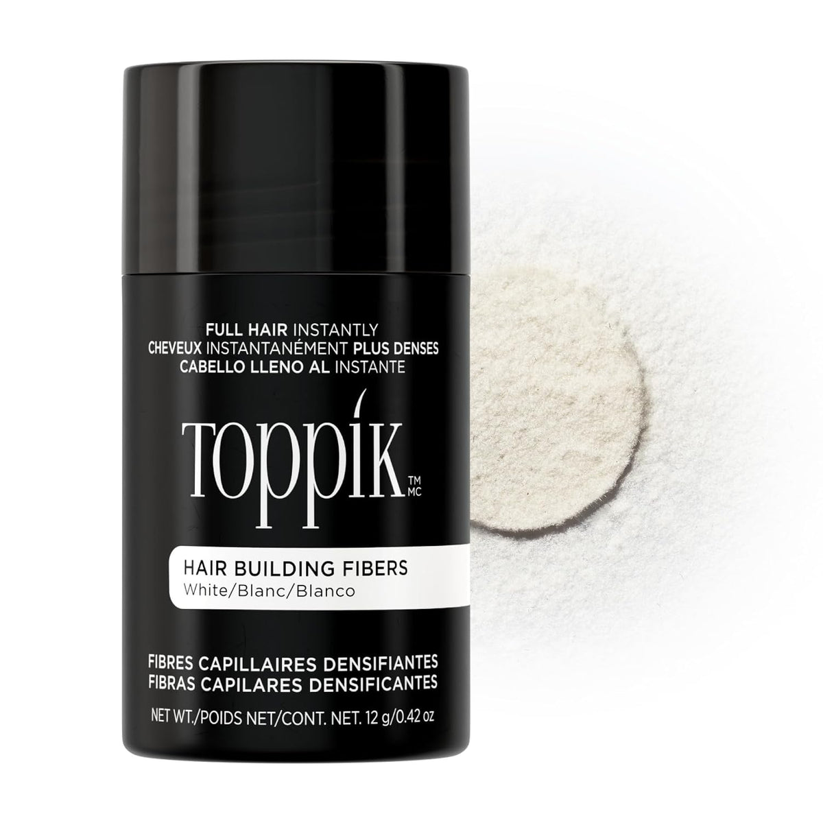 Toppik fibers for fine or thinning hair coverage