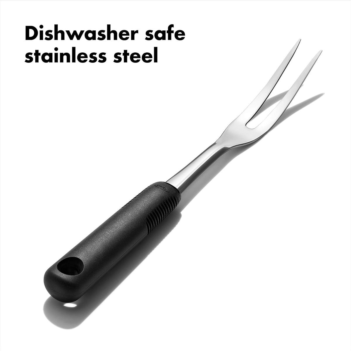 Dishwasher-safe OXO kitchen carving fork