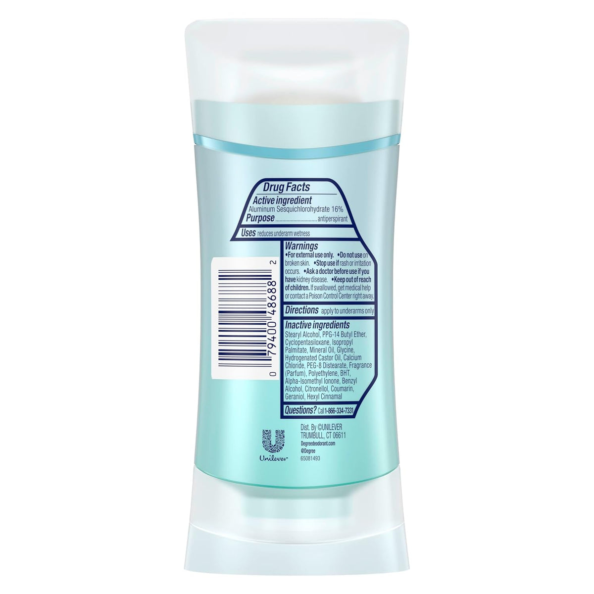 Vanilla jasmine 72 hour antiperspirant deodorant