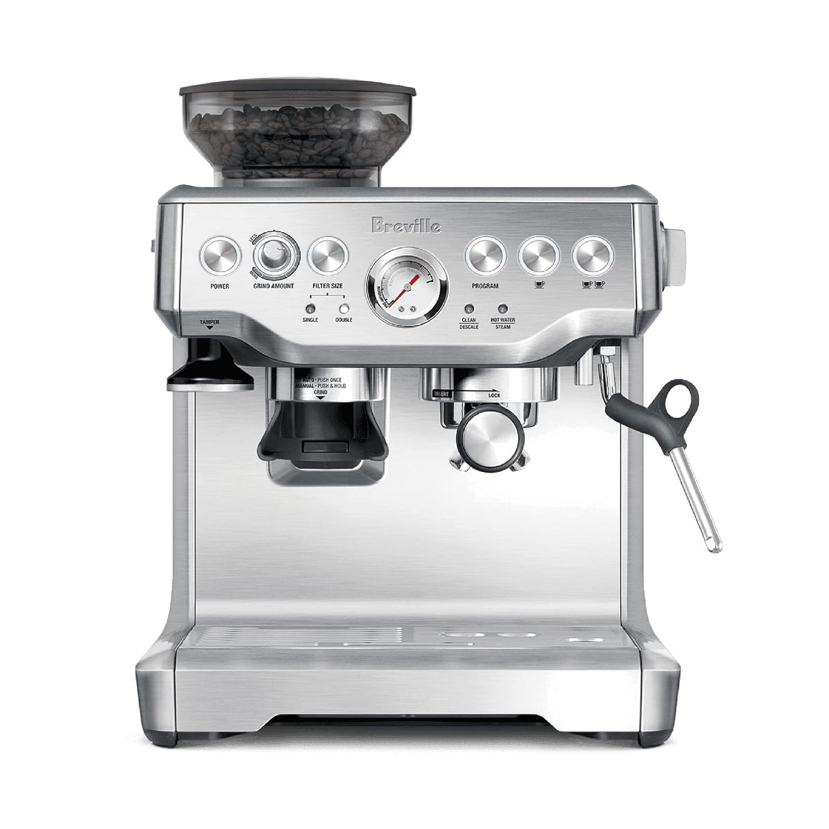 Breville Barista Express home espresso maker with grinder