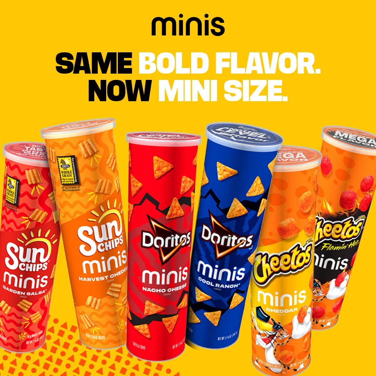 Portable Cheetos Minis Cheddar snack pack