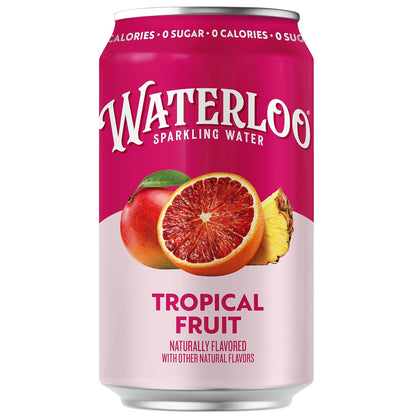 Waterloo naturally flavored sparkling water pack of 12