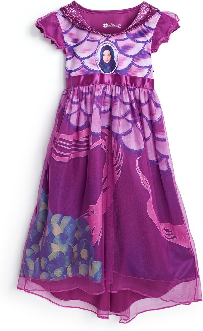 Disney princess nightgown with sparkly overlay