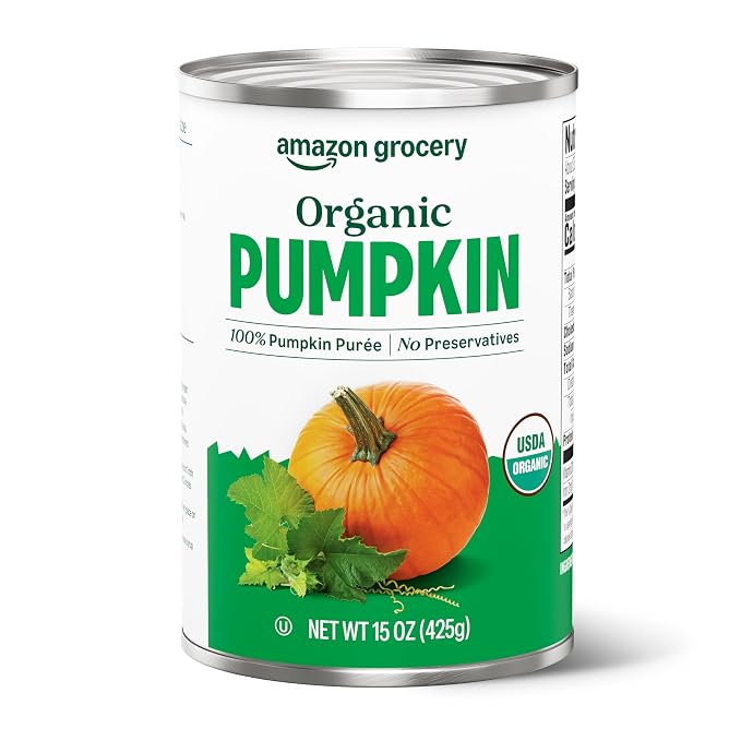 Amazon Grocery organic pumpkin 15 oz can