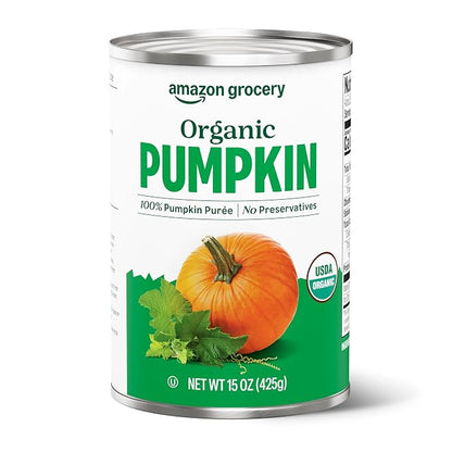 Amazon Grocery organic pumpkin 15 oz can