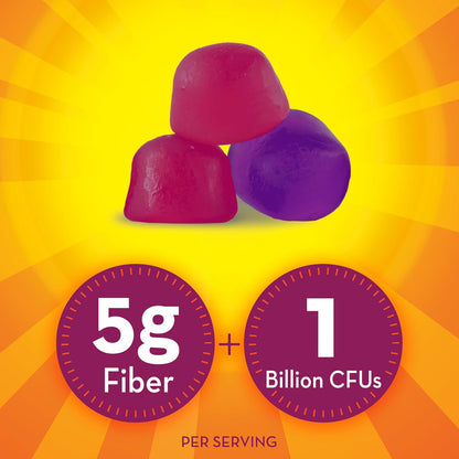 Metamucil gummies with 5g prebiotic plant based fiber