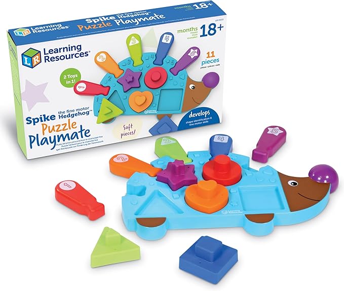 Educational sensory toy for ages 18 months and up