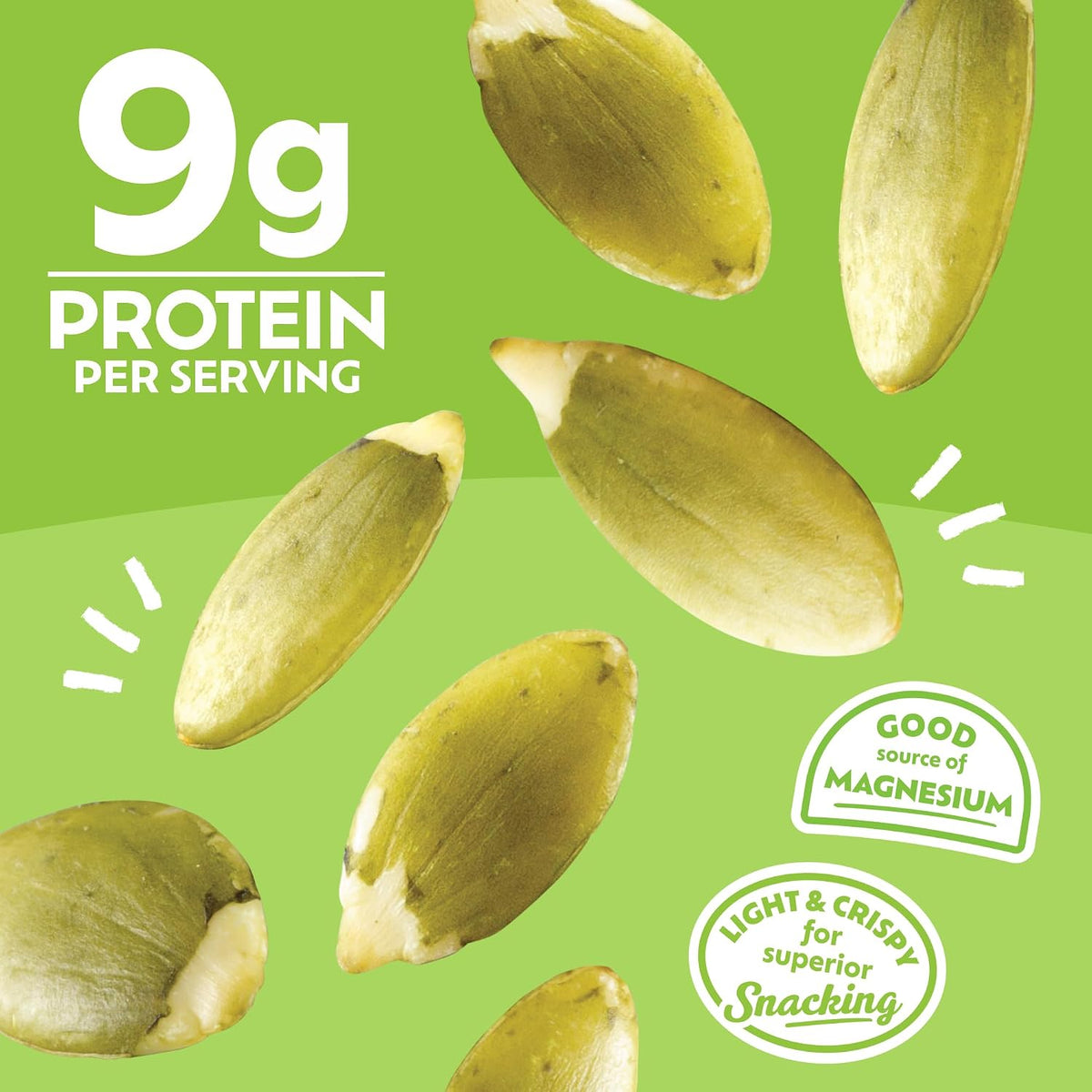 Go Raw gluten-free keto-friendly pumpkin seed snack