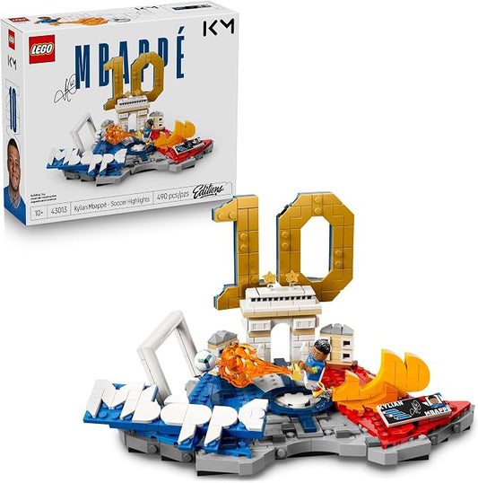 LEGO Kylian Mbappé Soccer Highlights building set