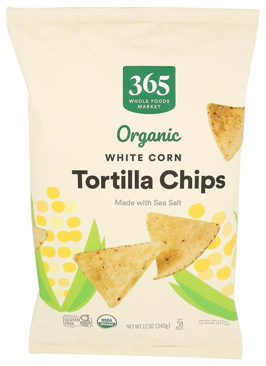 365 by Whole Foods Market organic white corn tortilla chips