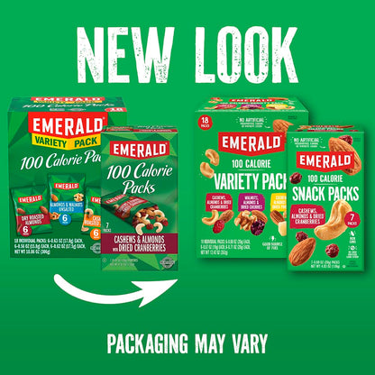 Emerald almonds walnuts and cashews variety packs