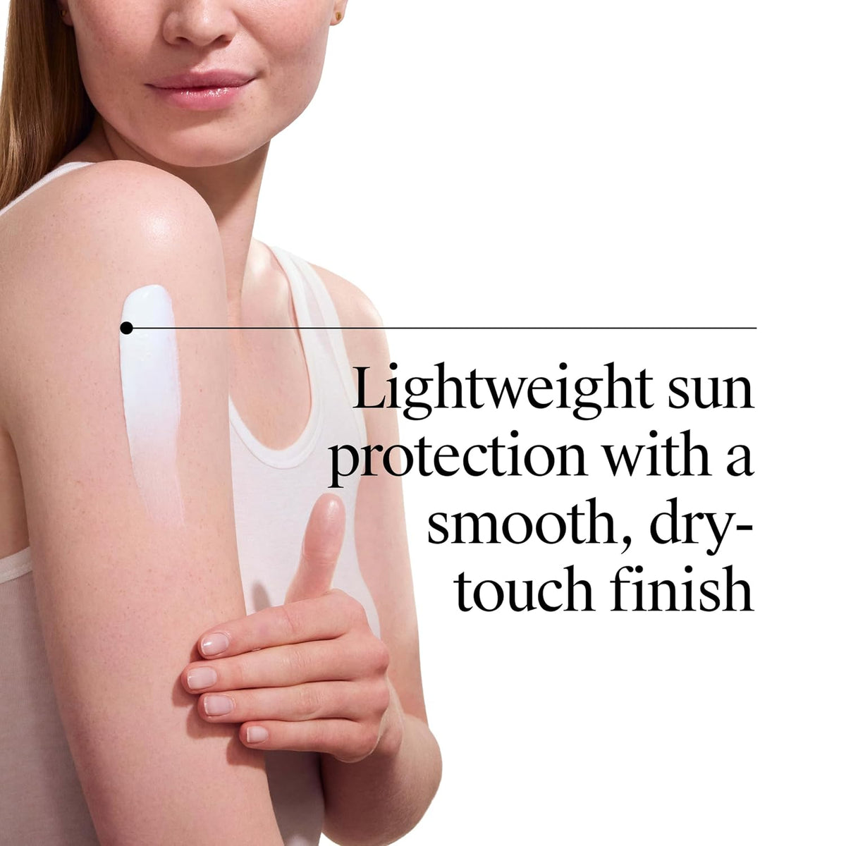 Neutrogena non-greasy sunscreen lotion with dry-touch finish