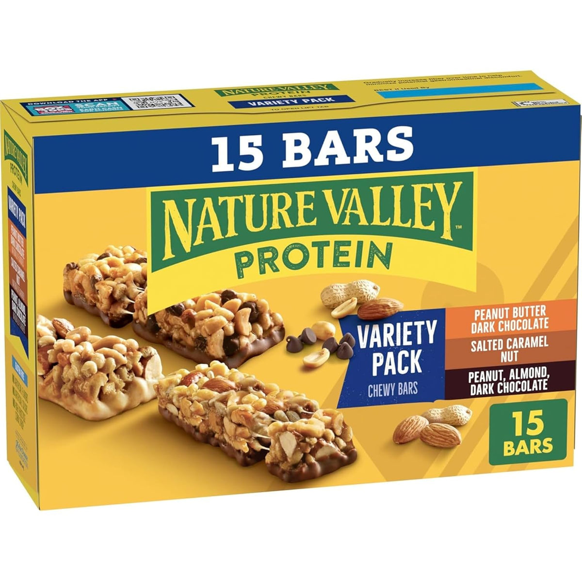 Nature Valley gluten free protein granola bars 15 count