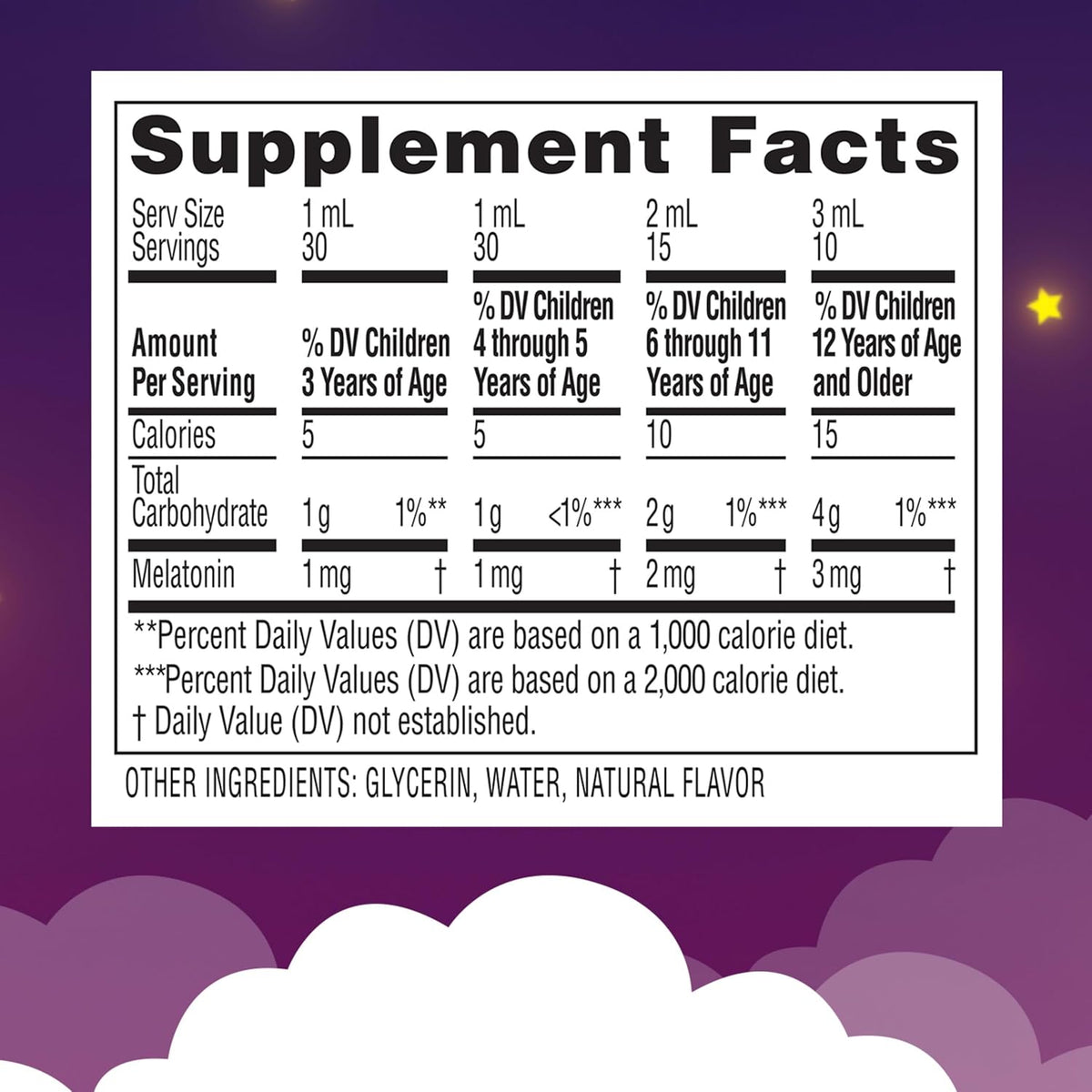 Zarbee's 1 fl oz kids bedtime supplement bottle