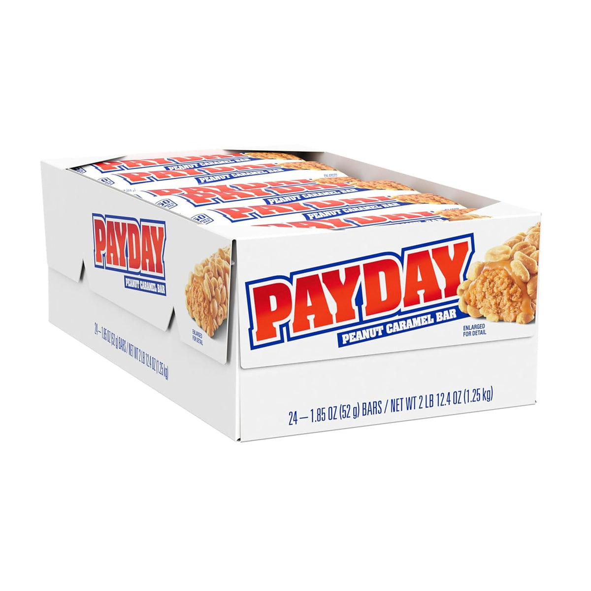 Individually wrapped PAYDAY candy bars bulk pack