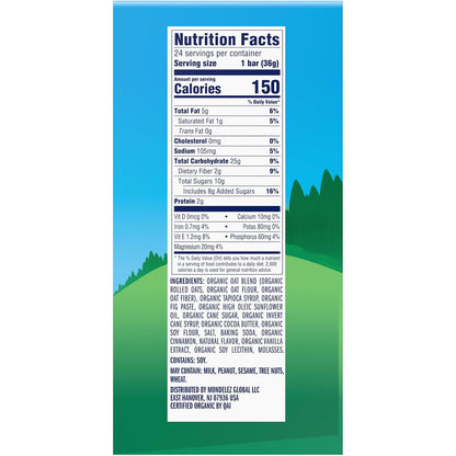 Individually wrapped kids energy snack bars