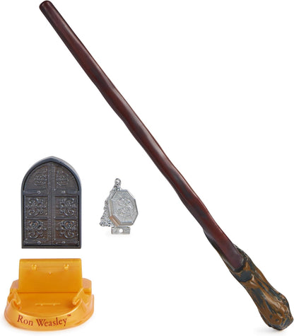 Harry Potter Ron Weasley wand with display base