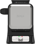 Vertical Belgian waffle maker with 5 shade settings