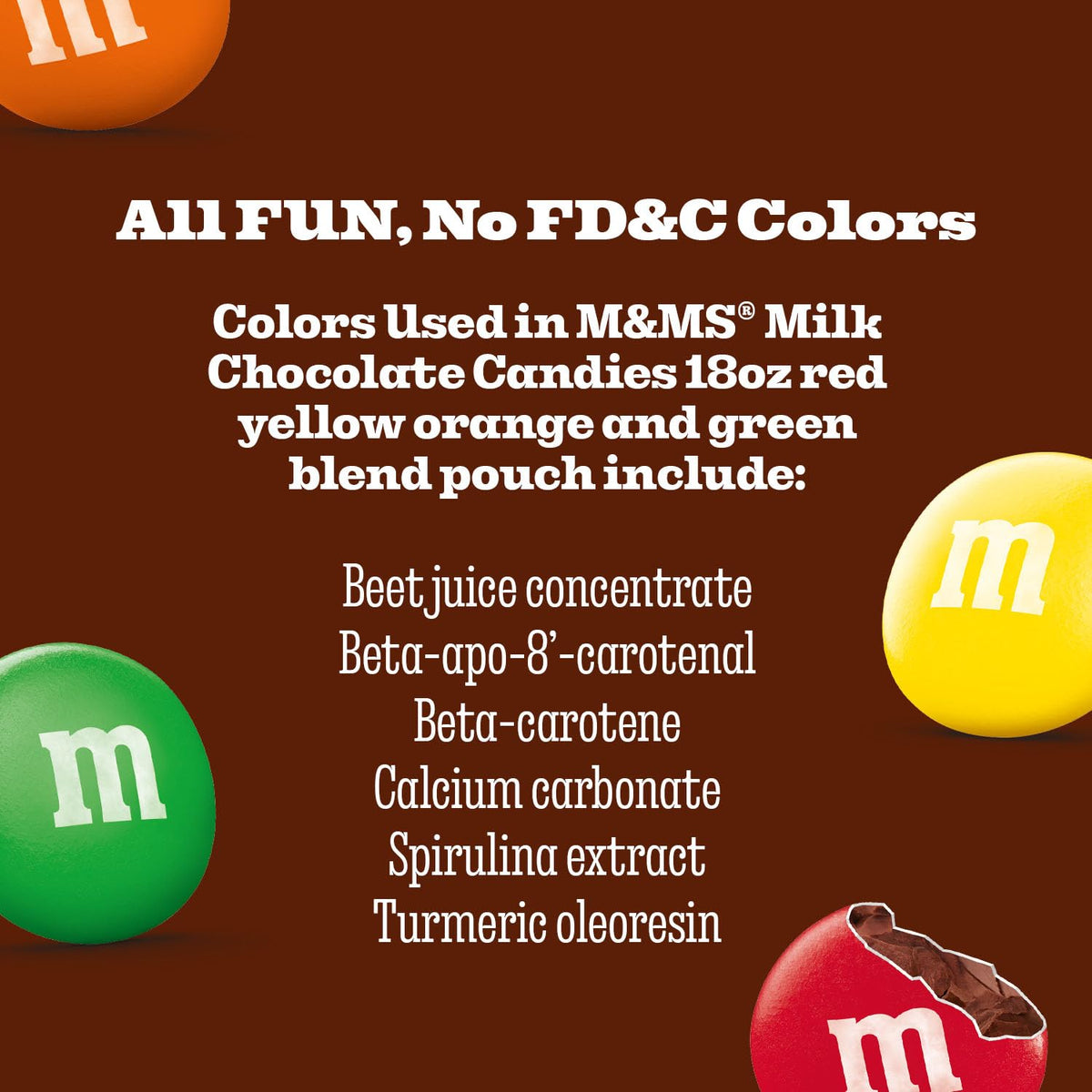 Family size assorted M&M'S chocolate candies