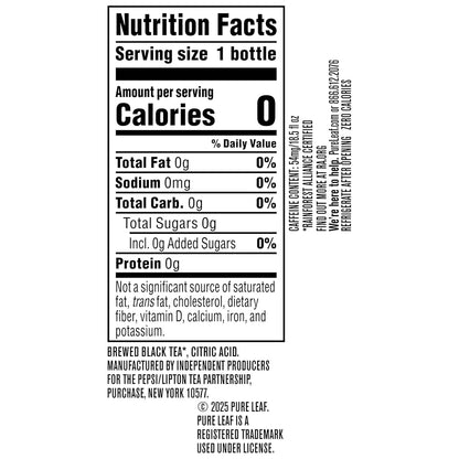 Unsweetened zero sugar iced tea multipack