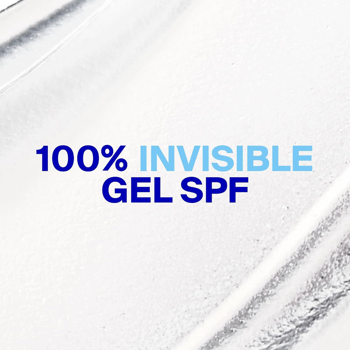 Clear invisible SPF 50 sunscreen for face