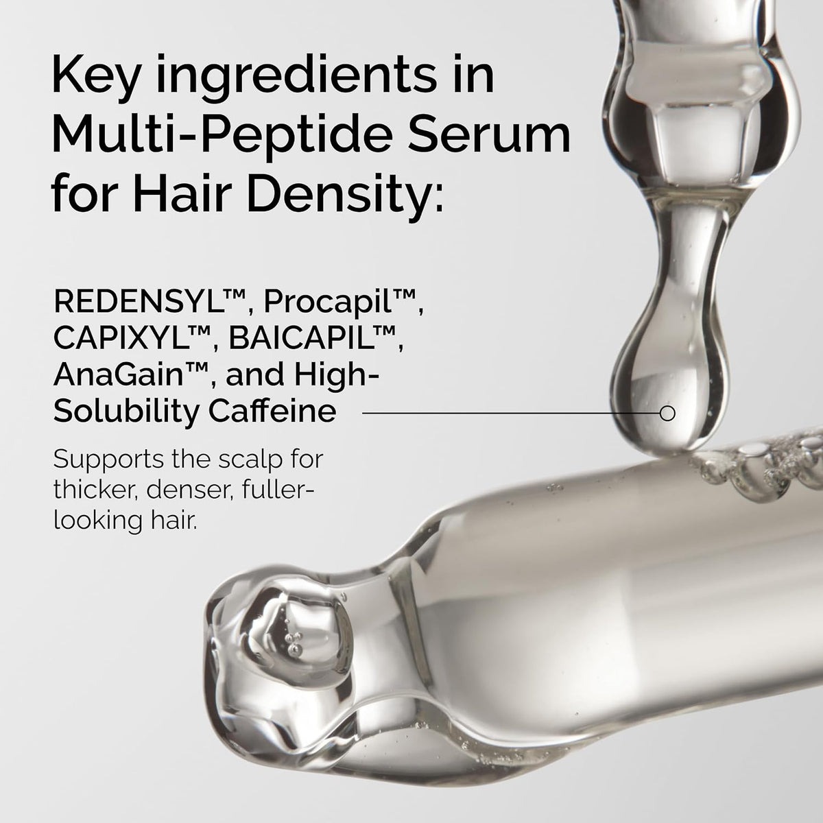 The Ordinary serum for thicker fuller-looking hair