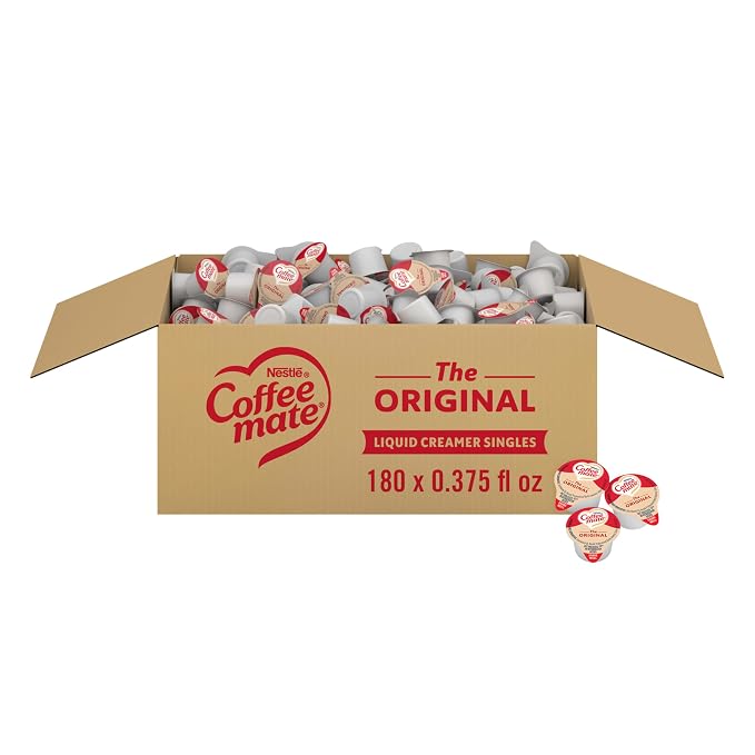 Coffee Mate Original non-dairy creamer singles 180-pack