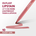 Transfer-proof COVERGIRL lip stain in Sugey Girl