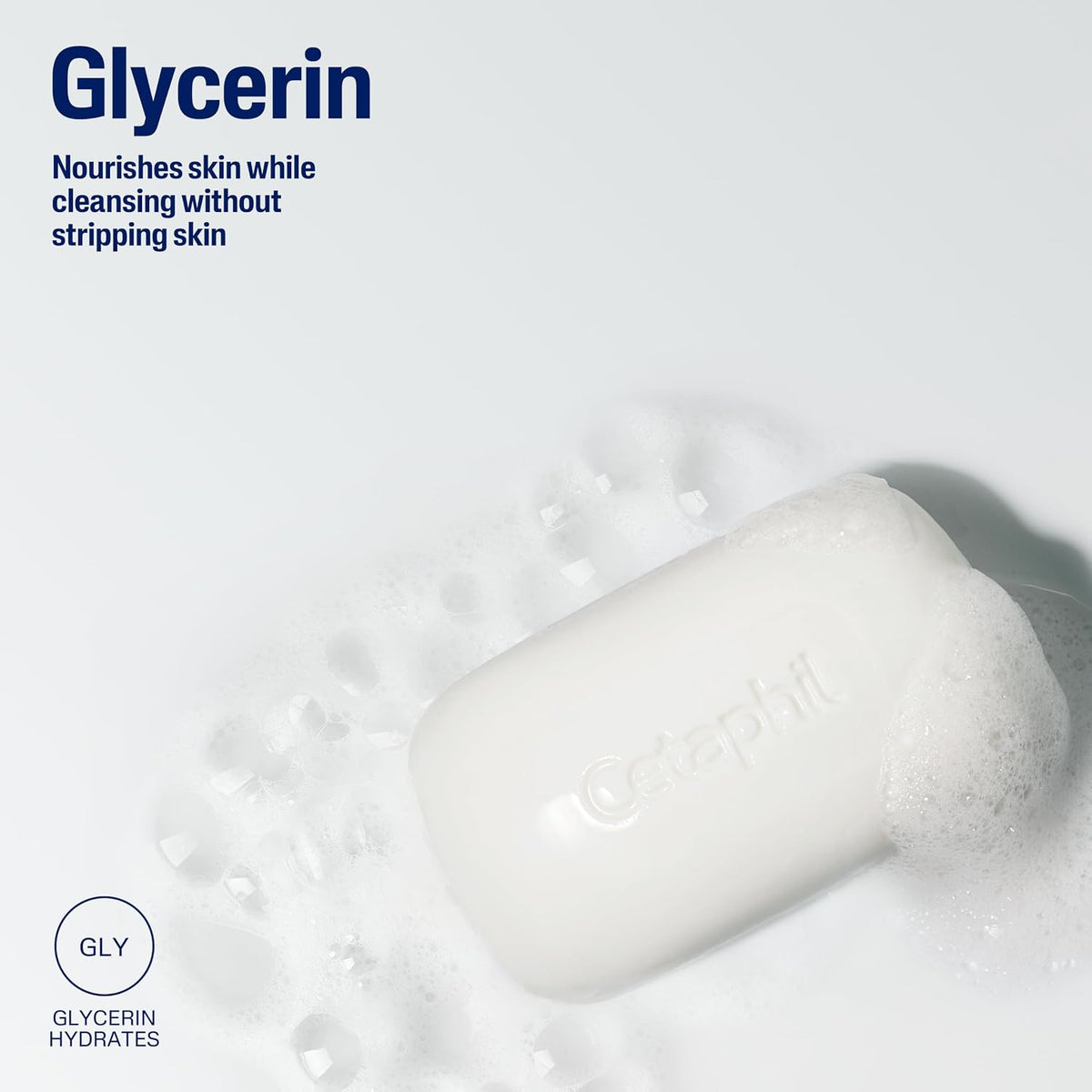 Sensitive skin face and body cleansing bar