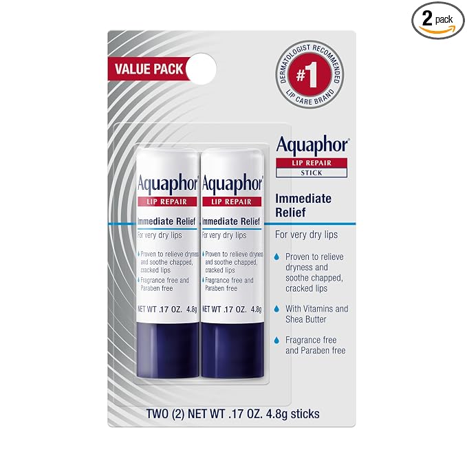Aquaphor Lip Repair Stick value pack 2 count