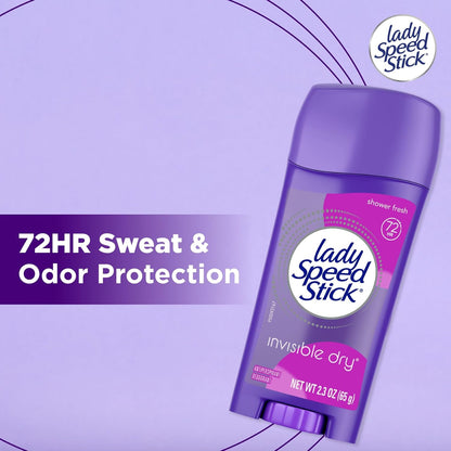 Women’s 72 hour sweat and odor protection deodorant