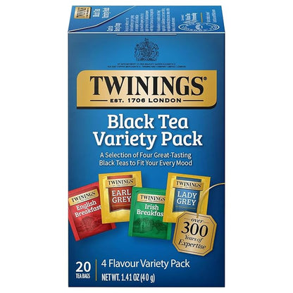 Twinings black tea variety pack box