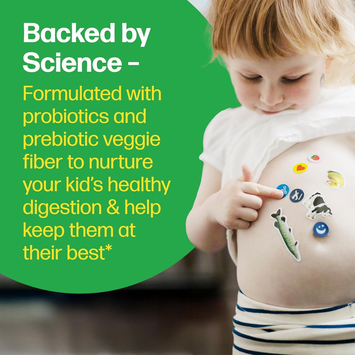 Culturelle Kids daily probiotic gummies supplement