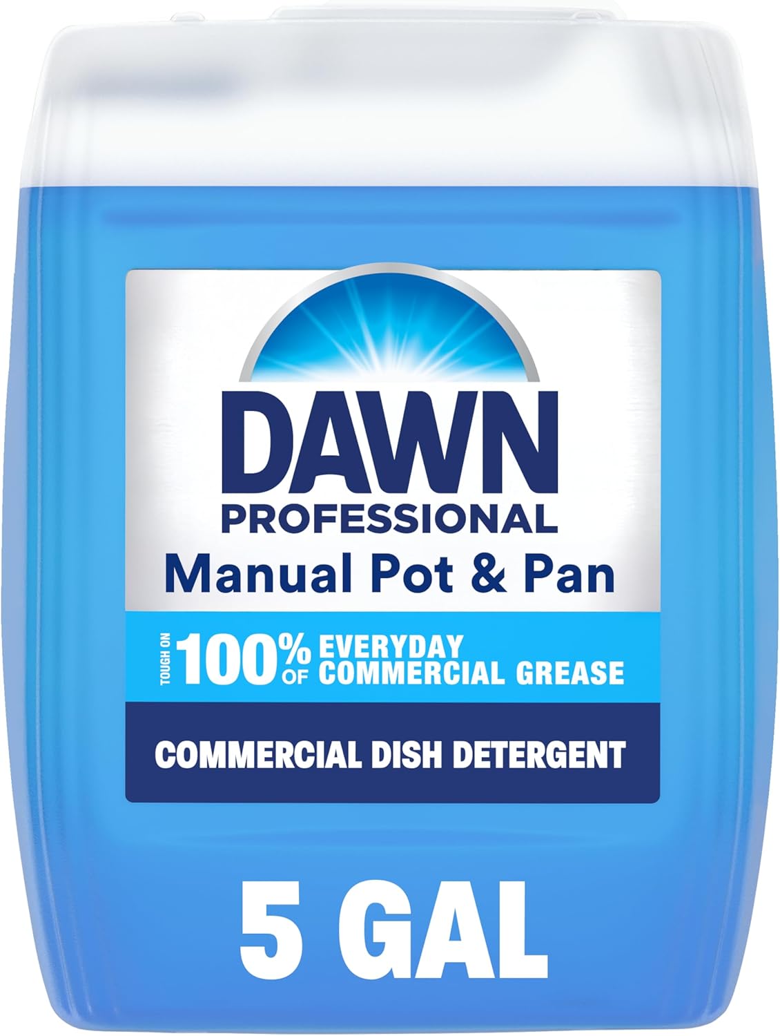 Dawn PRO Manual Pot and Pan Detergent, Dish Soap Liquid for Dishwashing by Hand, Bulk Concentrate for Commercial Use, 1 gal