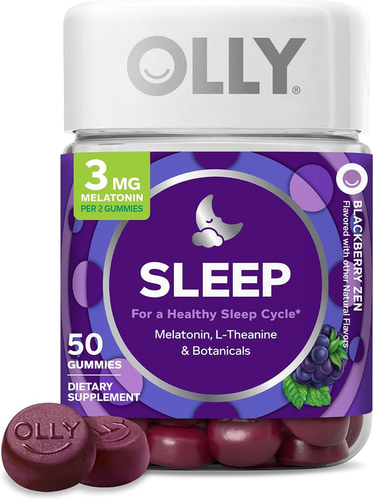 OLLY melatonin sleep gummies with L-theanine