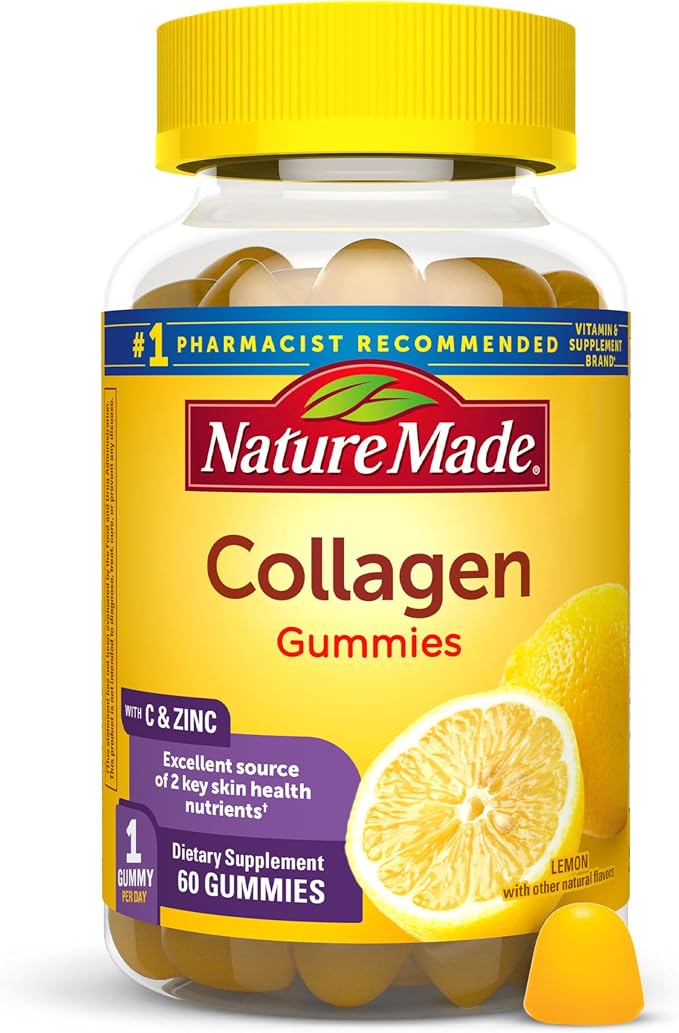 Nature Made Collagen Gummies bottle 60 count