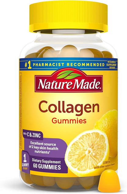 Nature Made Collagen Gummies bottle 60 count