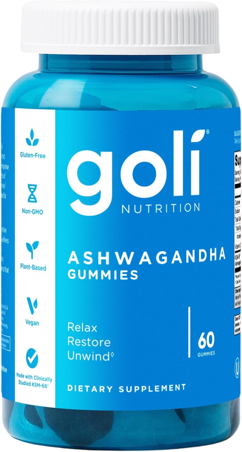 Mixed berry Goli ashwagandha gummies with KSM-66