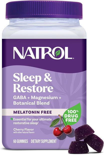 Cherry magnesium glycinate sleep support gummies by Natrol