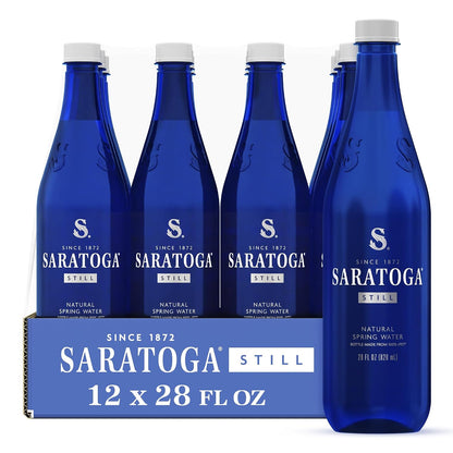 Saratoga 28 fl oz still bottled water