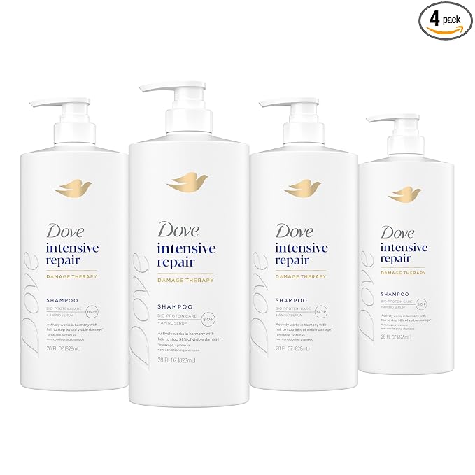 Dove Intensive Repair shampoo 4 pack 28 fl oz