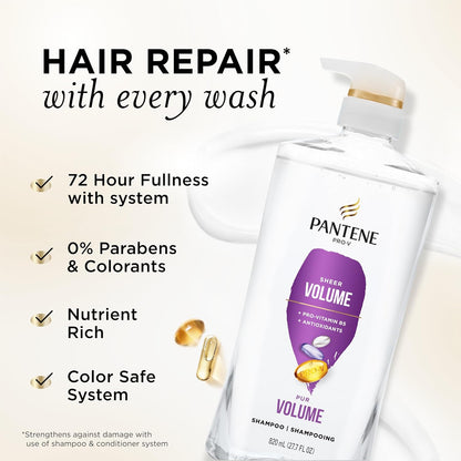 Pantene Pro-V Sheer Volume lightweight shampoo