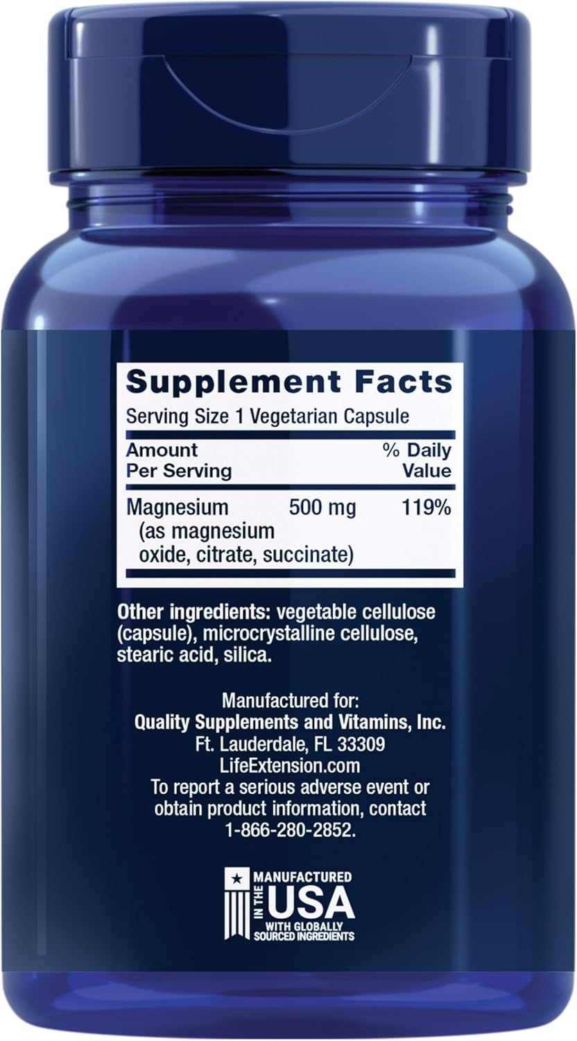 Triple magnesium complex 100 vegetarian capsules