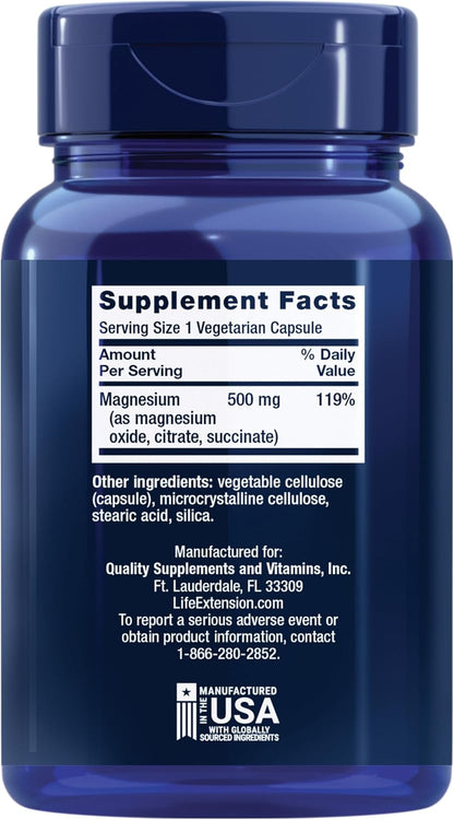 Triple magnesium complex 100 vegetarian capsules