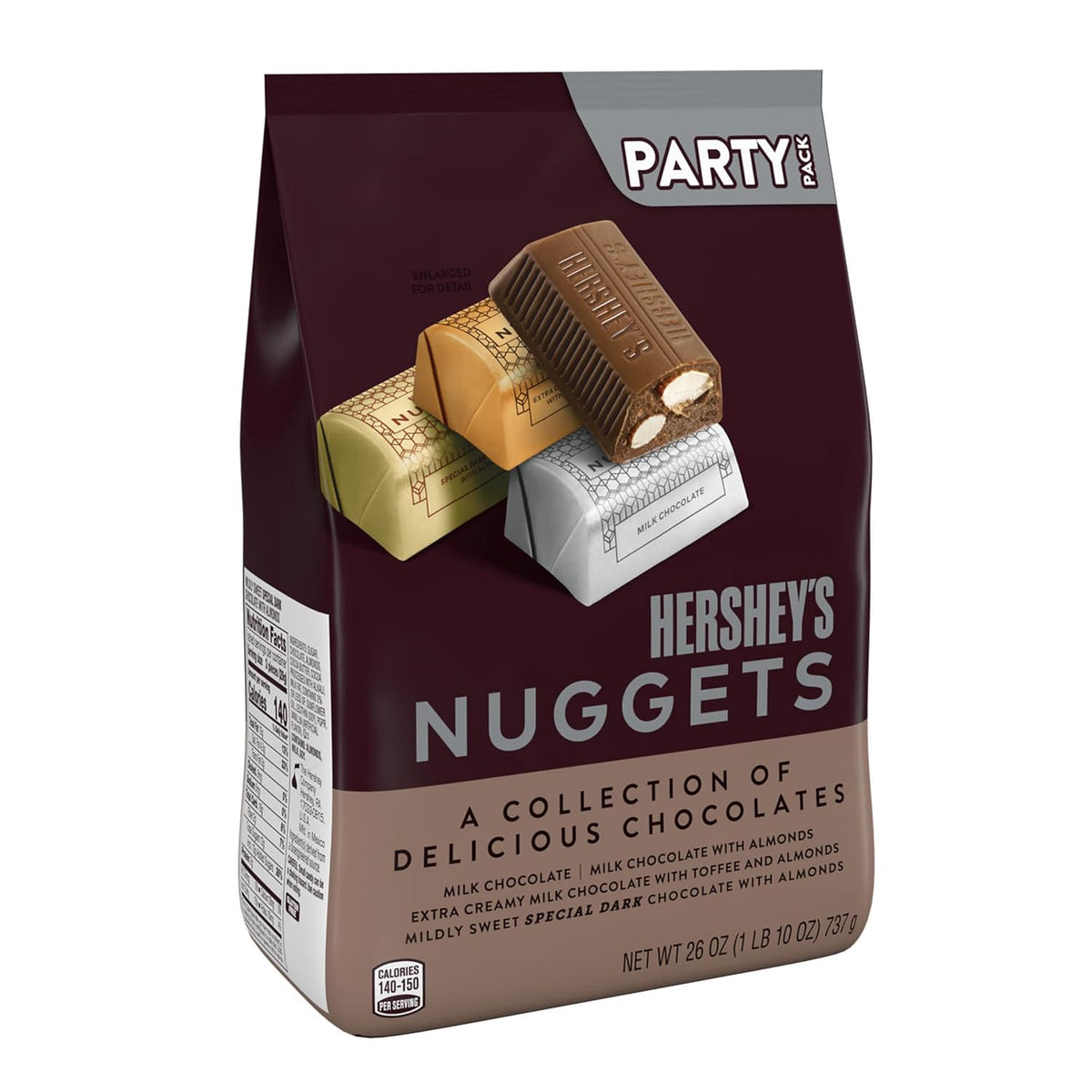 HERSHEY'S NUGGETS assorted chocolate candy for sharing