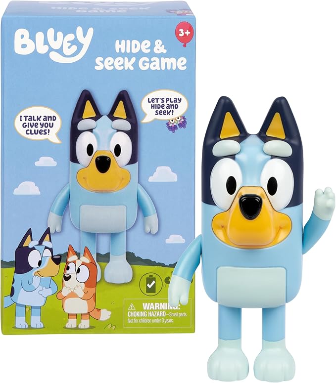 Articulated Bluey toddler figurine for kids