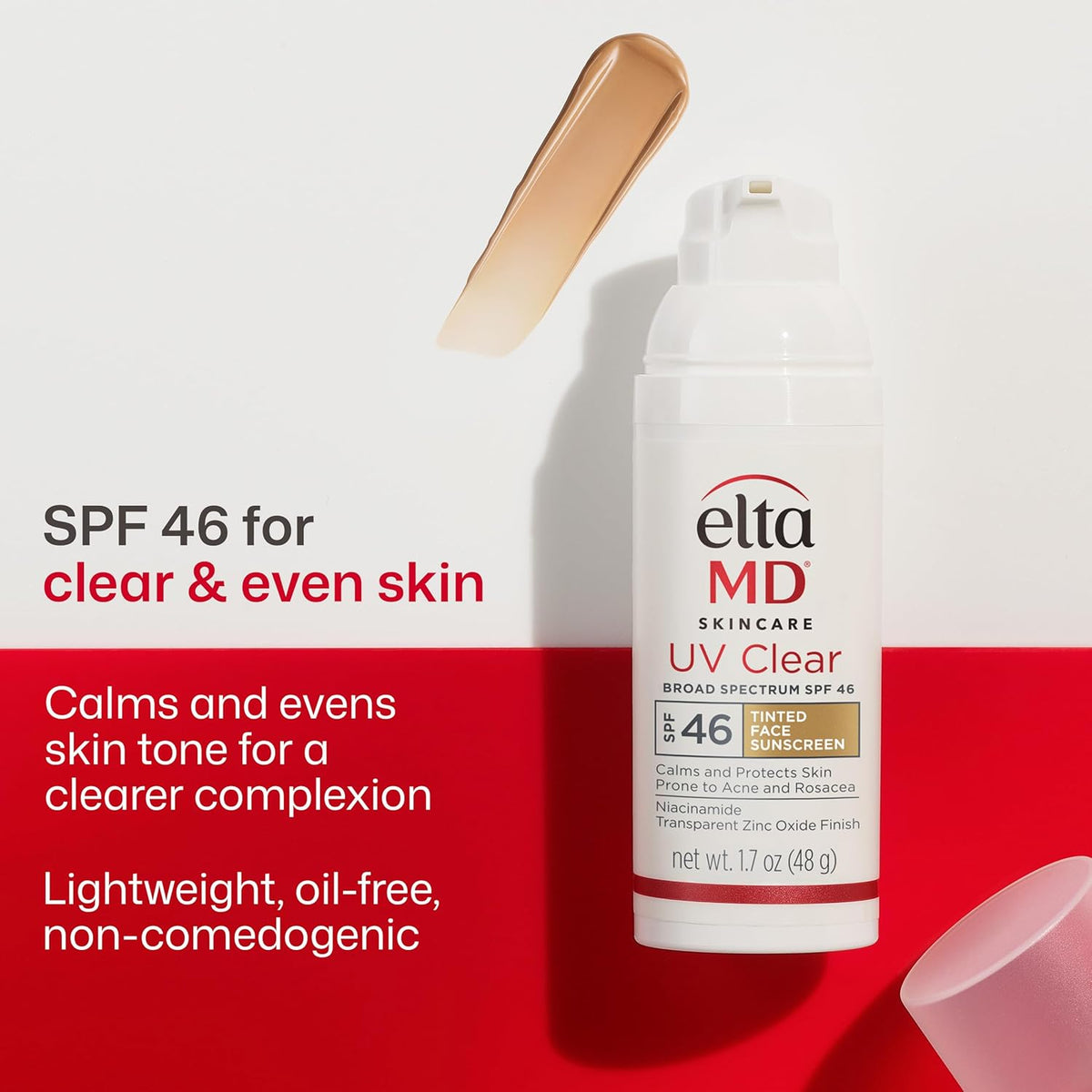 EltaMD UV Clear tinted and untinted sunscreen options