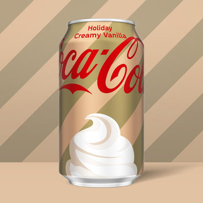 12 fl oz Coca-Cola holiday soda cans pack