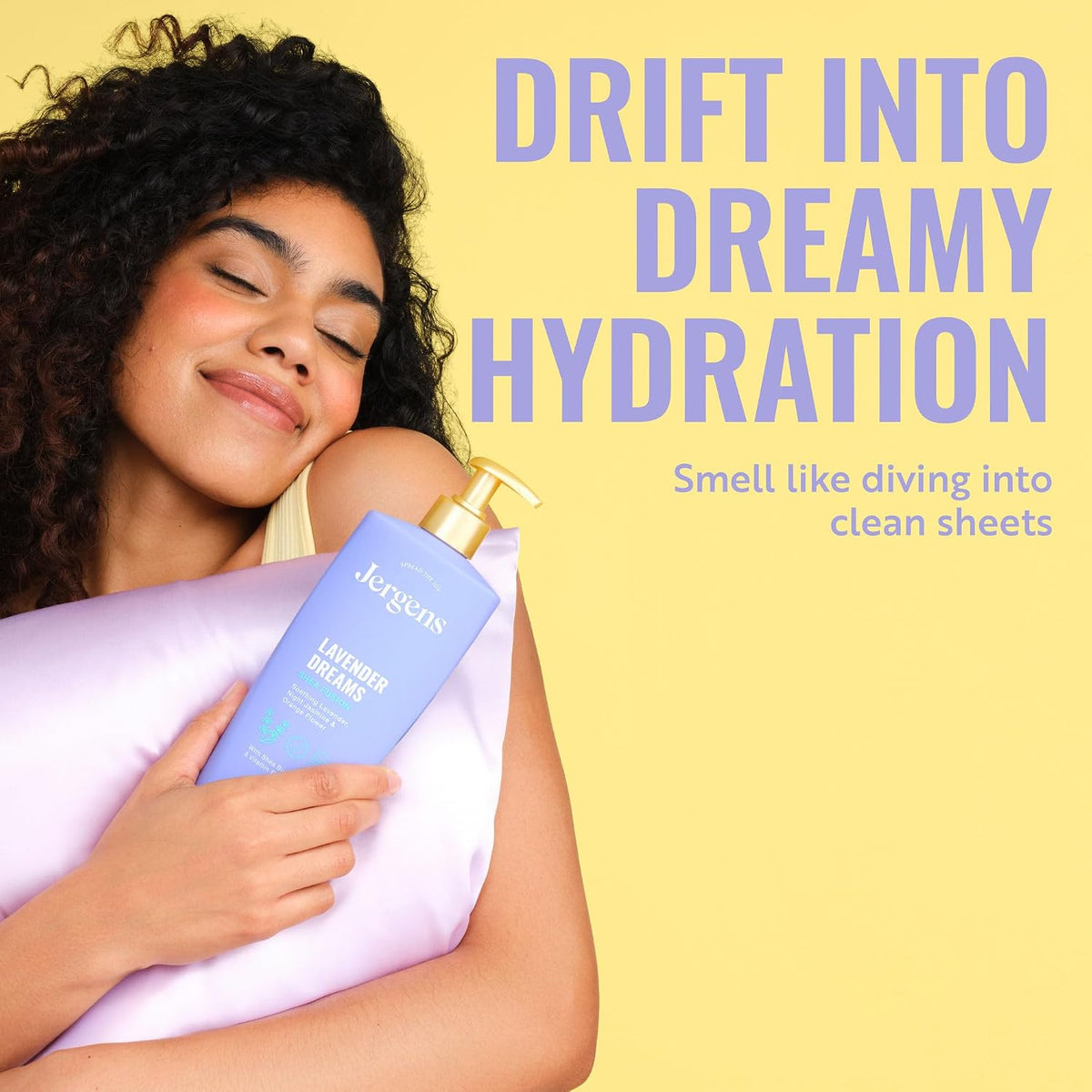 Lavender Dreams lotion with African shea butter and Vitamin E